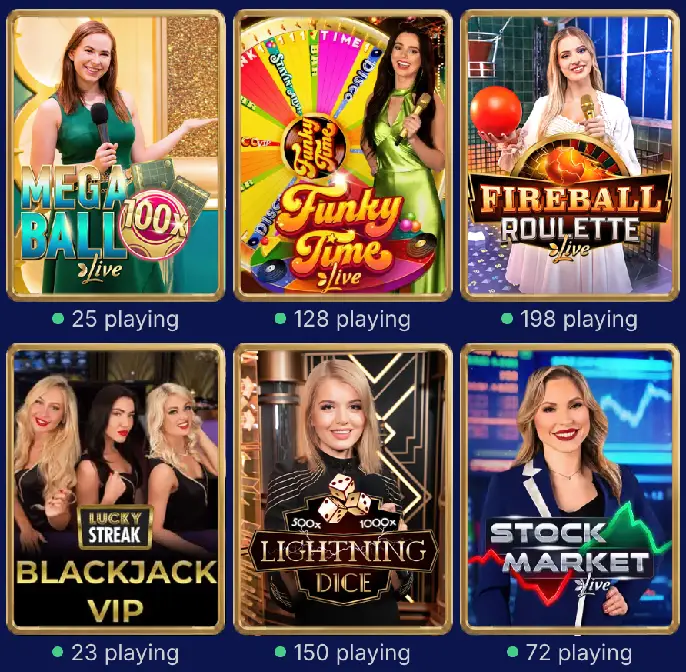 kingia live casino